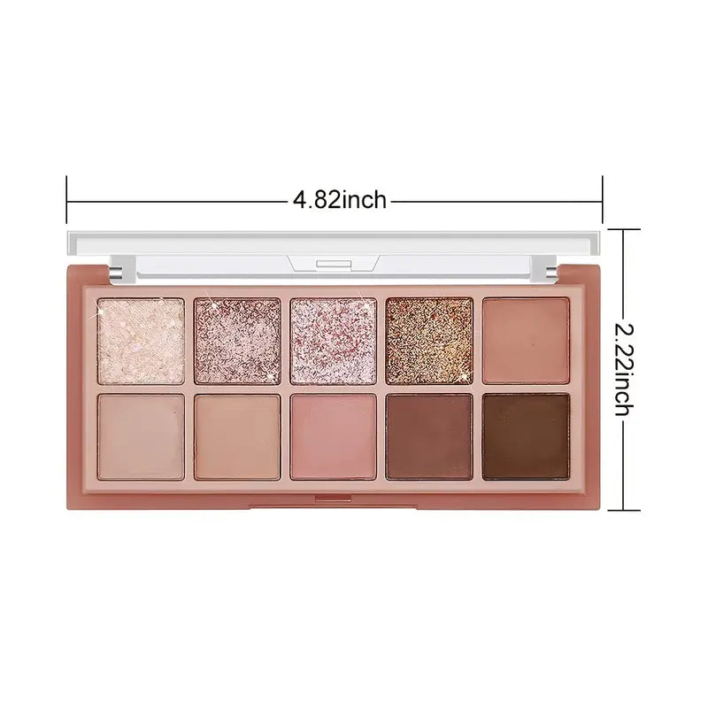 10 Colors Eyeshadow Palette